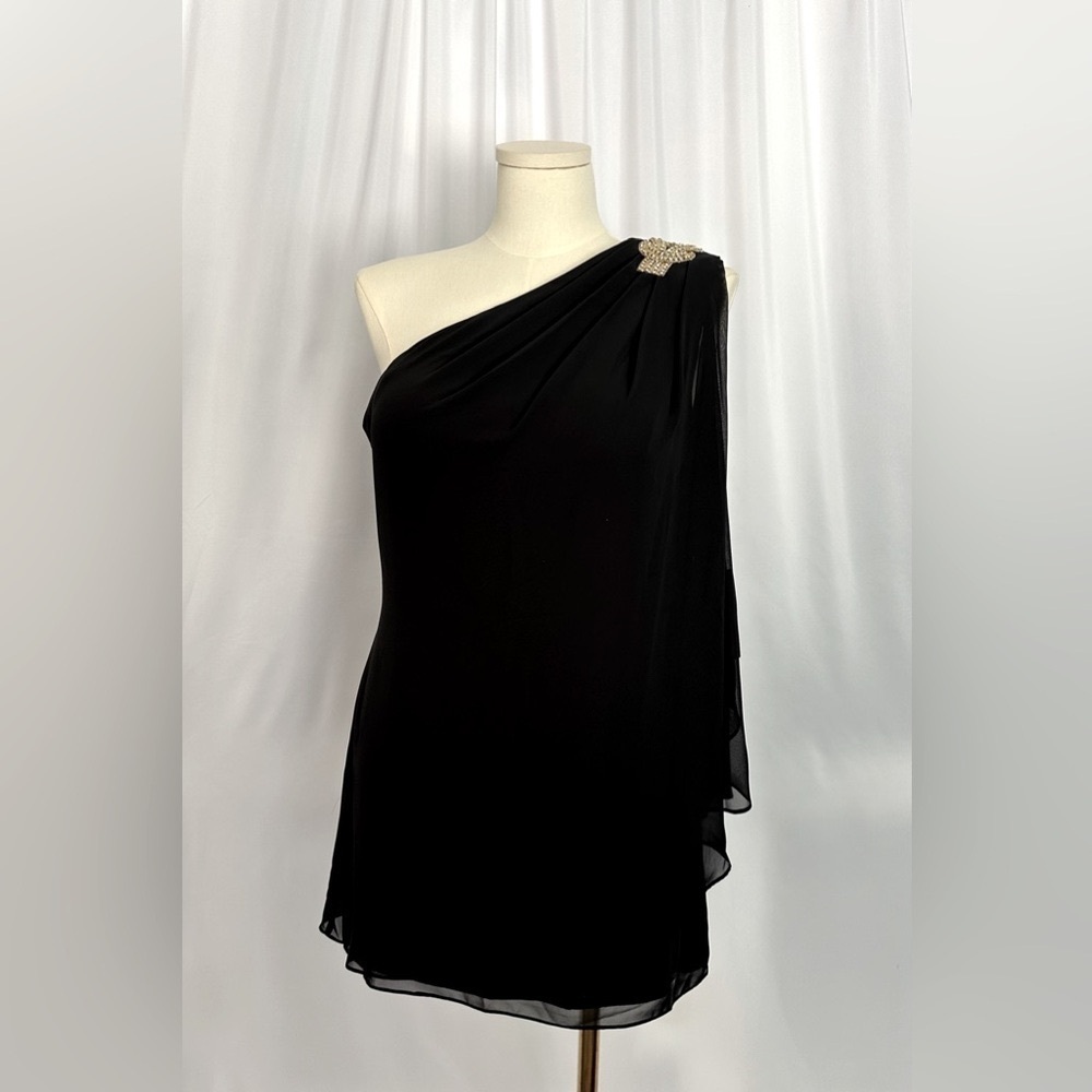 J.S Boutique Black mini dress (A2) - Picture 3 of 15